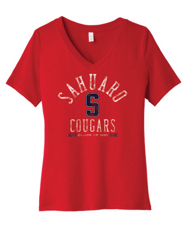 Sahuaro HS - Ladies V-Neck Shirt