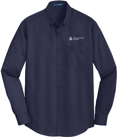 Environmental Science - Unisex Long-Sleeve Button Down Shirt