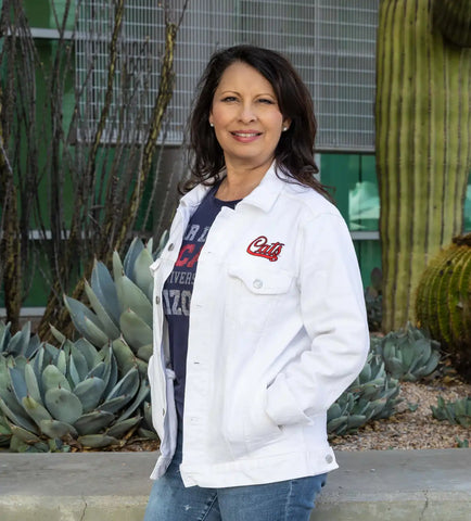 The White Denim Ladies Wildcat Jacket