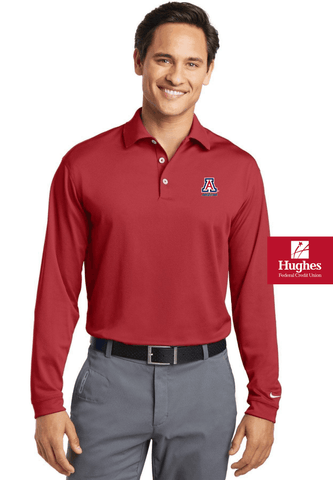 HFCU Nike Tall Long Sleeve Polo
