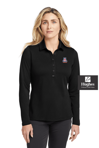 HFCU Nike Women's Long Sleeve Polo