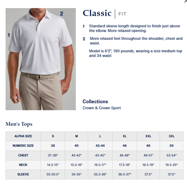 WPAA - Men's Peter Millar Striped Polo