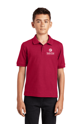 Santa Cruz- Youth Short Sleeve Uniform Polo