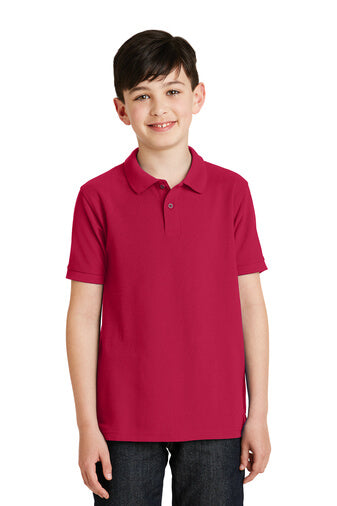Your Name Here - Port Authority Youth Silk Touch Polo