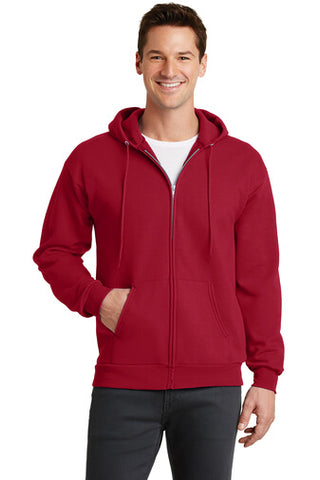 Your Name Here - Port & Company - Core Fleece Full-Zip Hooded Sweatshirt