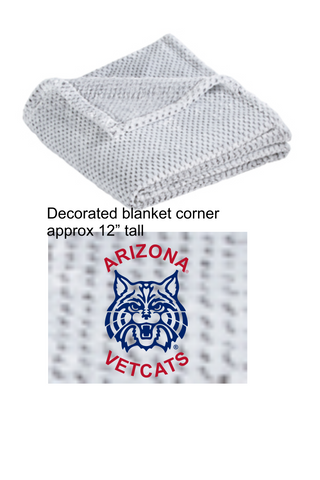 Exclusive UA Vet Med "Vet Cats" Custom Blanket