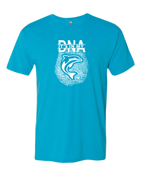 OV Dolphins Next Level Youth Triblend Crew 2019 DNA Tee Screen Printed